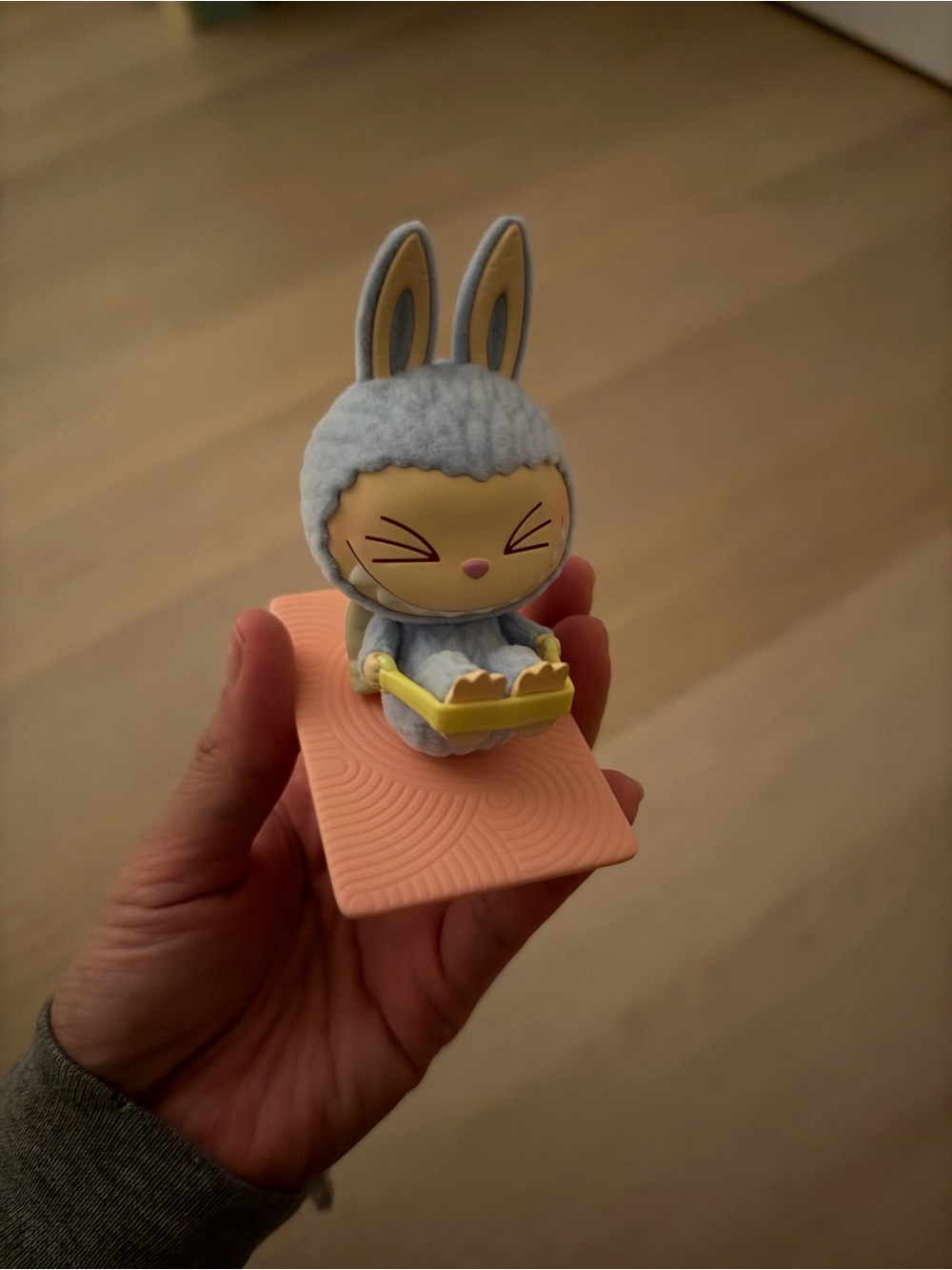 POP MART - lazy yoga series labubu